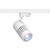 spot STRUCTEC LED 30W, Blanc, 4000K, 36°, adaptateur rail 3 allumage inclus