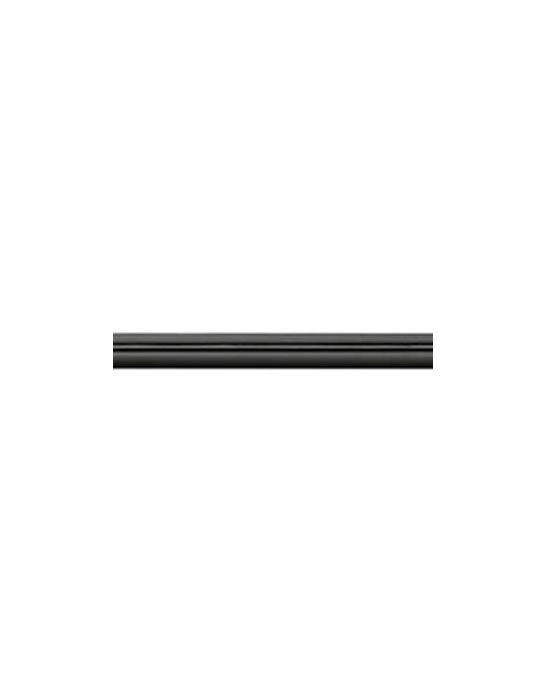 EASYTEC II rail, noir, 2m, 2 embouts inclus
