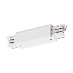 S-TRACK, connecteur longitudinal, blanc