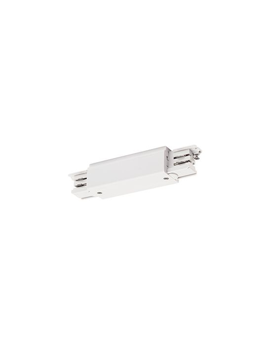 S-TRACK, connecteur longitudinal, blanc