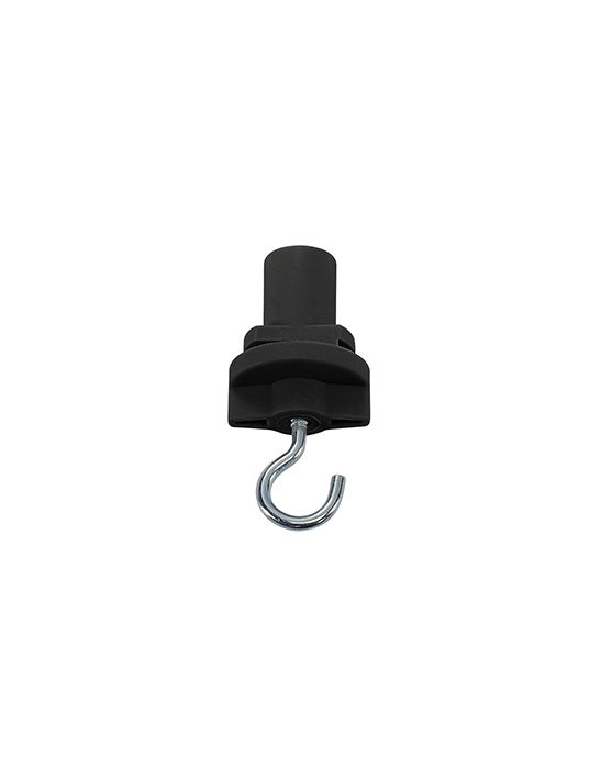 S-TRACK, crochet pour suspension, noir
