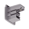 S-TRACK, embout, gris argent