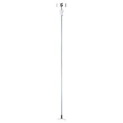 S-TRACK, kit de suspension, 1m, tige blanche