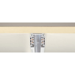Rail S-TRACK 3 allumages en saillie, blanc, 1m