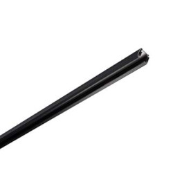 S-TRACK, rail 3 allumages en saillie, noir, 3m