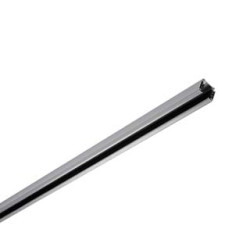 S-TRACK, rail 3 allumages en saillie, gris argent, 2m