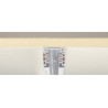 S-TRACK, rail 3 allumages en saillie, blanc, 2m