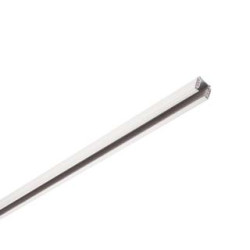 S-TRACK, rail 3 allumages en saillie, blanc, 2m