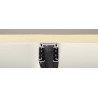 rail 3 allumages S-TRACK en saillie, noir, 2m