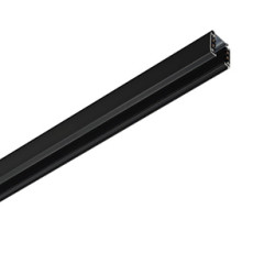 rail 3 allumages S-TRACK en saillie, noir, 2m