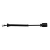 Suspension plafond réglable pour EASYTEC II, noir, 18-26cm
