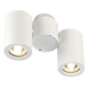 Enola b spot 2, blanc, gu10, 2x50w max.