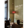 FENDA, lampadaire simpe noir sans abat-jour, E27 60W max.