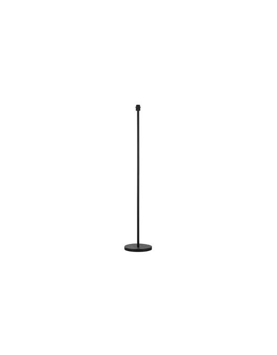 FENDA, lampadaire simpe noir sans abat-jour, E27 60W max.