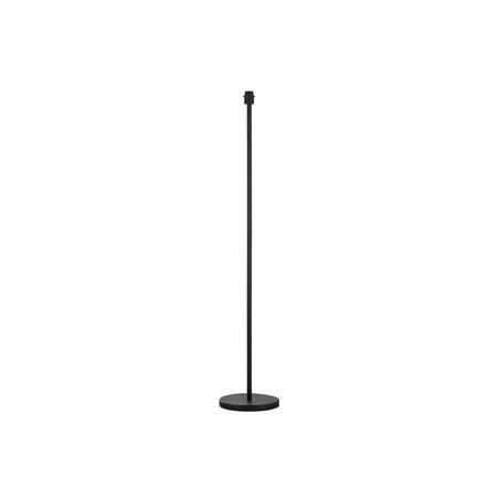 FENDA, lampadaire simpe noir sans abat-jour, E27 60W max.