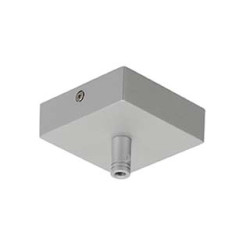Patère pour GLENOS gris argent, 8,5x8,5x2,7cm