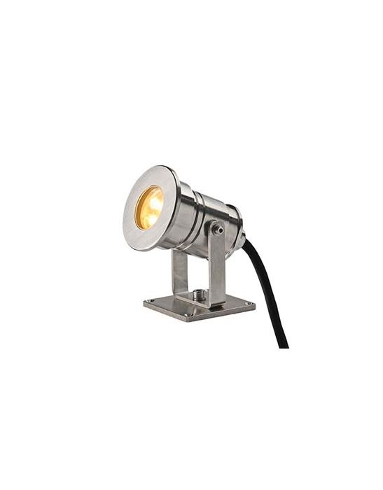 DASAR PROJECTOR, LED 7W, 3000K, 12V-24V, inox