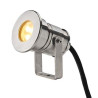 DASAR PROJECTOR, LED 7W, 3000K, 12V-24V, inox