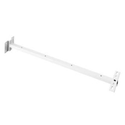 Support mural pour Outdoor Beam et Milox, blanc, 80cm