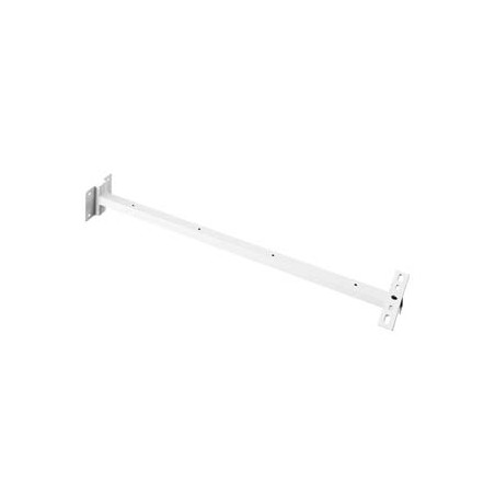 Support mural pour Outdoor Beam et Milox, blanc, 80cm