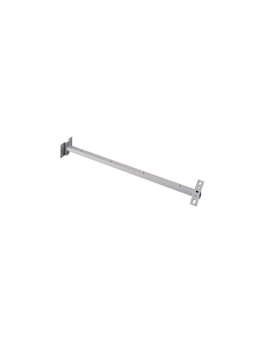 Support mural pour Outdoor Beam et Milox, gris argent, 80cm
