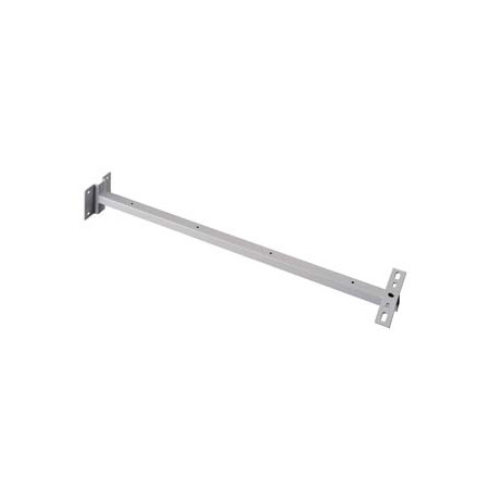 Support mural pour Outdoor Beam et Milox, gris argent, 80cm