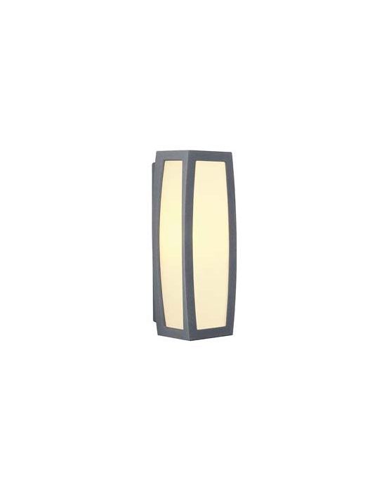 applique MERIDIAN BOX anthracite 20W détecteur de mouvement