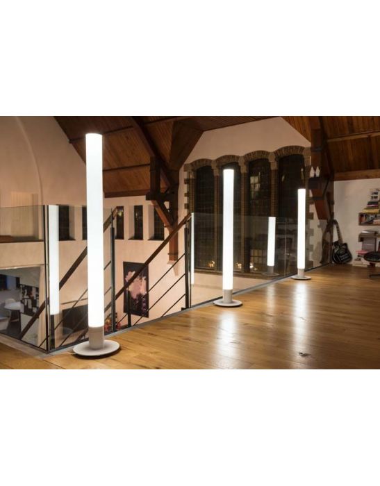 Plaque de montage avec cable transparent, blanc