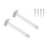 Supports longs pour cable tendu T.B.T, blanc, 2 pices, 16cm