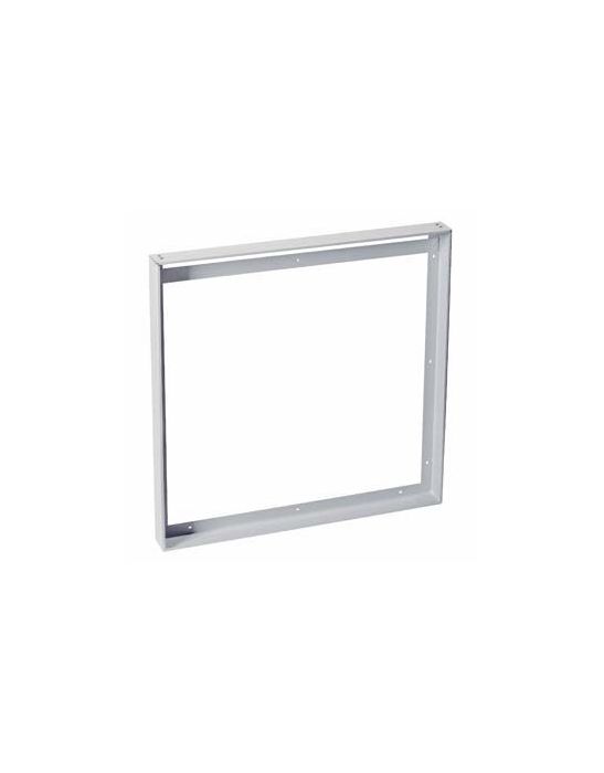 Cadre de montage pour I-VIDUAL LED PANEL, 59,5x59,5cm, gris argent