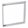 Cadre de montage pour I-VIDUAL LED PANEL, 59,5x59,5cm, gris argent