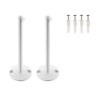 Supports longs pour cable tendu T.B.T, blanc, 2 pices, 16cm