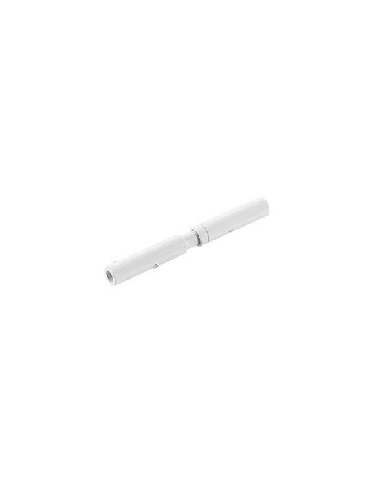 Tendeurs intermediaires pour cable tendu T.B.T, blanc, 2 pieces