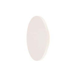 PLASTRA, applique et plafonnier, rond, 30cm, platre blanc, LED 7,4W, 3000K