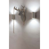 PLASTRA, applique, platre blanc, LED 6,6W, 3000K
