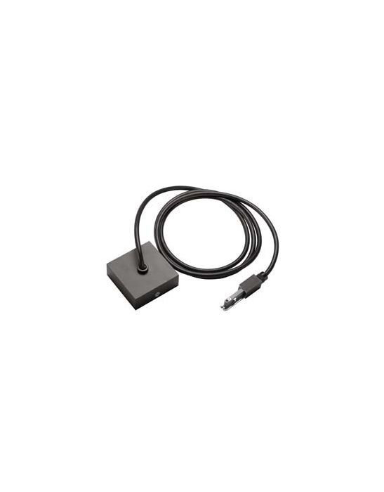 D-TRACK noir, filin de suspension, 2 metres, avec patere