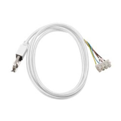 D-TRACK blanc, filin de suspension, 2 metres