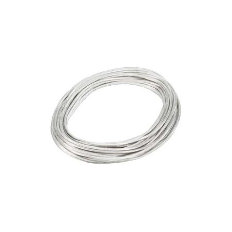 TENSEO, cable T.B.T, isole, 6mm2, 20m, blanc