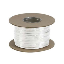 TENSEO, cable T.B.T, isole, 4mm2, 100m, blanc