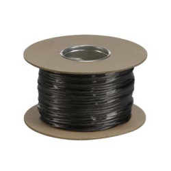 TENSEO, cable T.B.T, isole, 4mm2, 100m, noir