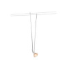 TELESKOP, spot pour cable tendu, MR16, 21-52cm, blanc