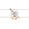 COMET, spot pour cable tendu, MR16, verre semi-depoli, chrome