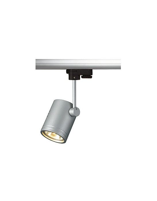 Rail 3 allumages, bima i avec adaptateur, gris argent