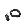 suspension ronde noire FITU E27, max. 60W, cable nu de 5m