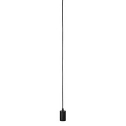 suspension ronde noire FITU E27, max. 60W, cable nu de 5m