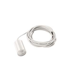 FITU E27 suspension ronde blanche, max. 60W, cable nu de 5m