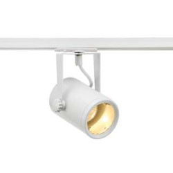 RAIL 1 ALLUMAGE, EURO SPOT GU10, GRIS ARGENT, AVEC ADAPT.