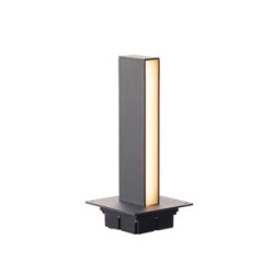borne H-POL, simple, anthracite 30 cm
