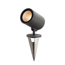HELIA, projecteur, rond, anthracite, 15W LED, 3000K