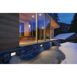 BRICK LED, asymetrique, 11W, 3000K, 230V, IP67
